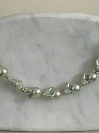 COLLIER « VERT D’EAU »