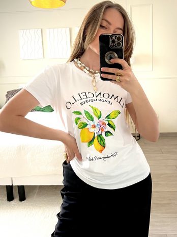 T-SHIRT « CITRON BLOOM »